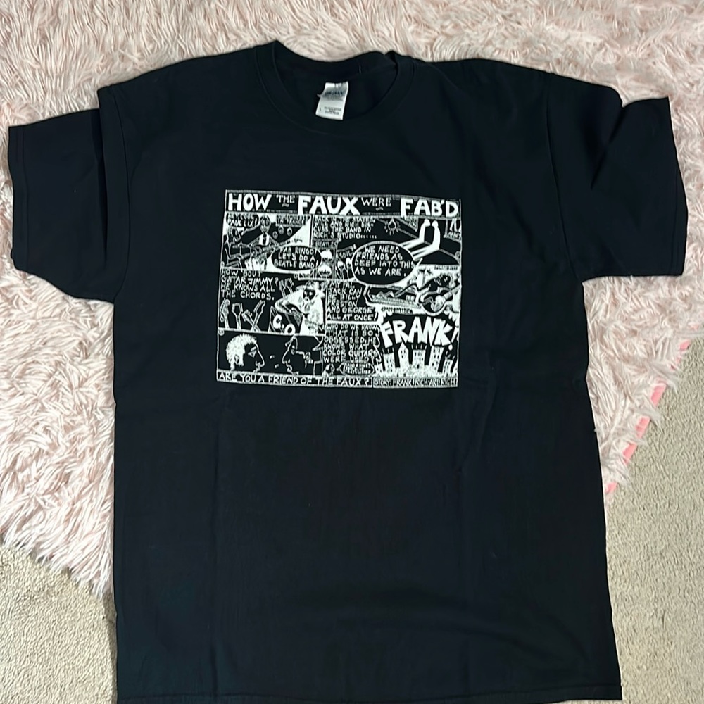NJ’s Fab Faux (Beatles) Tribute band t shirt. Unisex . Barely worn